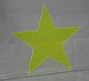 Acryl-Stern, Weihnachtsstern aus grün fluoreszierendem Acrylglas